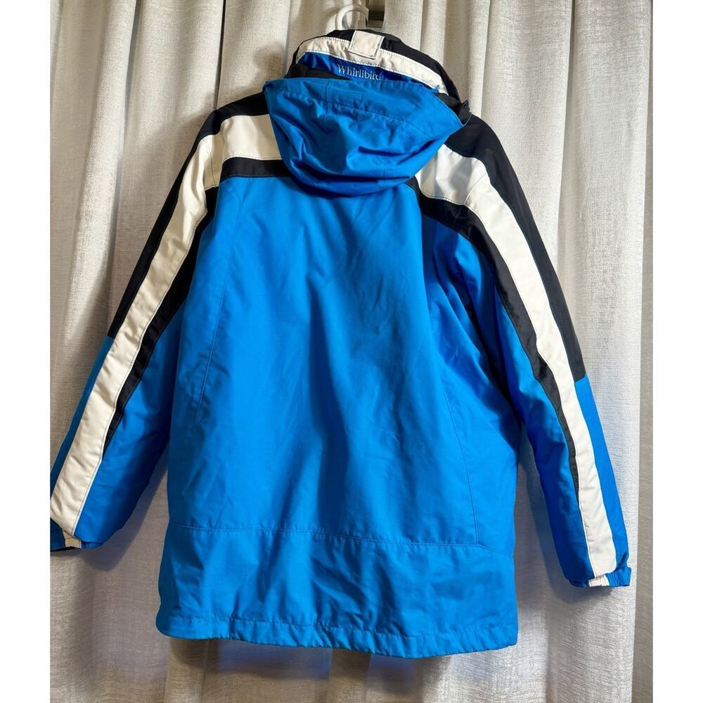 Columbia Whirlibird Interchange Omni-Heat Jacket Blue White Black Men’s L - Picture 6 of 16